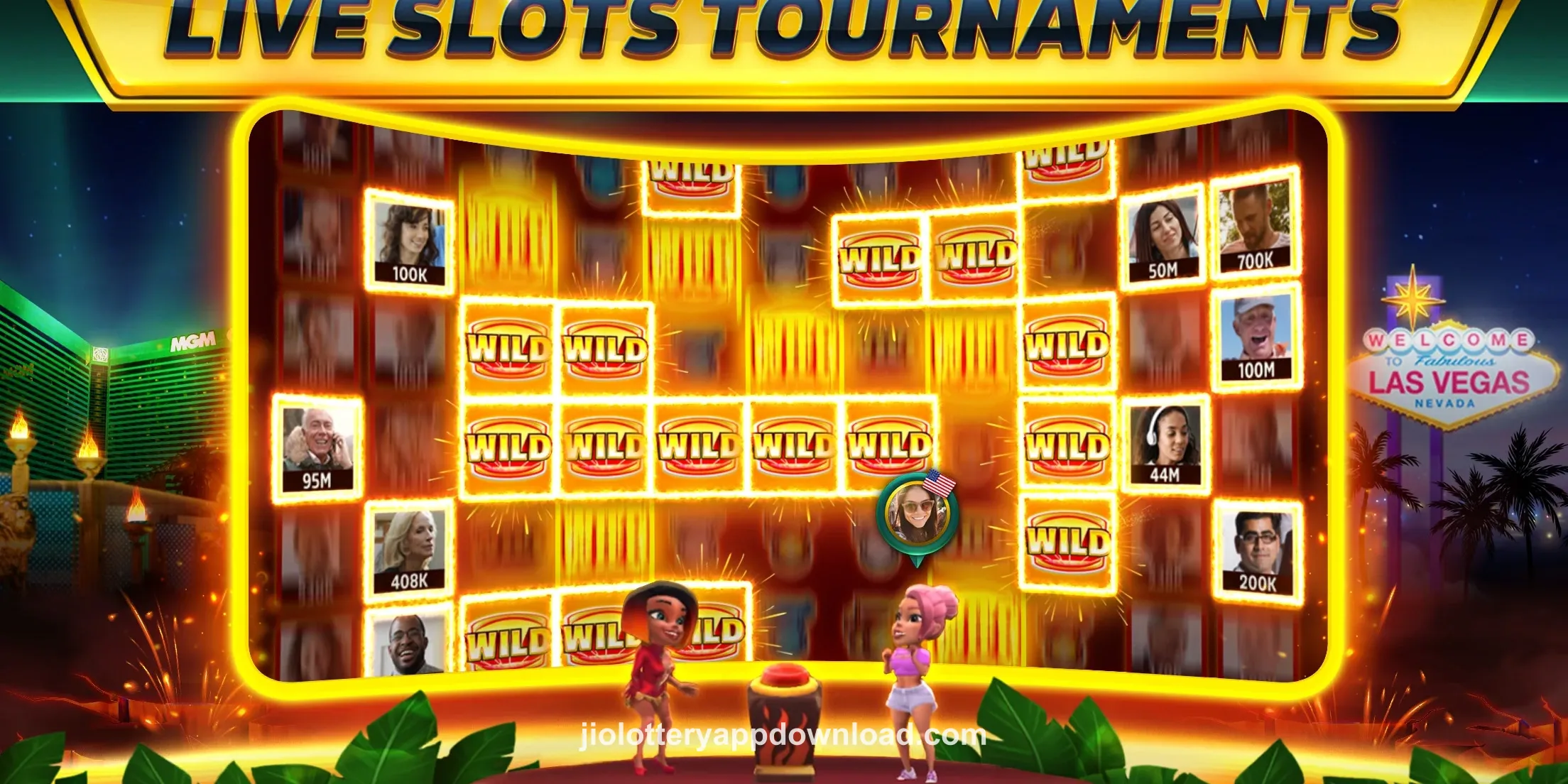 Jio Lottery App Home Screen